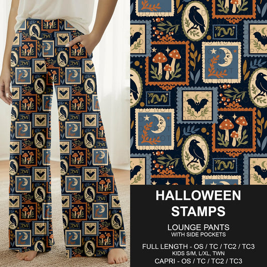 B307 - Preorder Halloween Stamps Lounge Pants (Closes 8/02. ETA: early Oct.)
