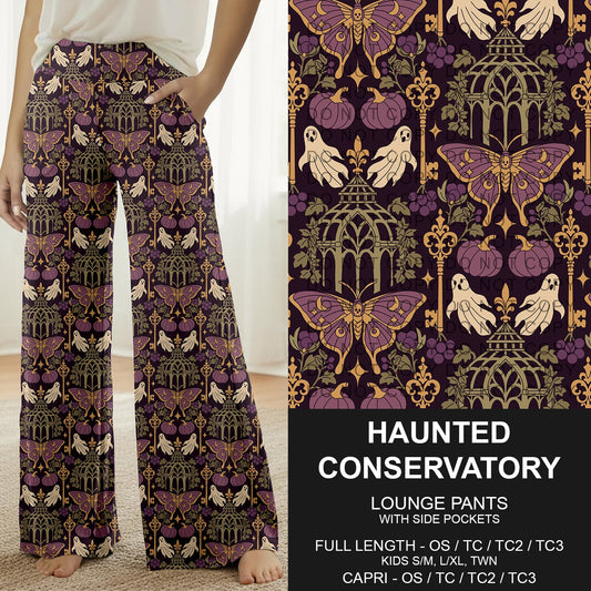 B307 - Preorder Haunted Conservatory Lounge Pants (Closes 8/02. ETA: early Oct.)