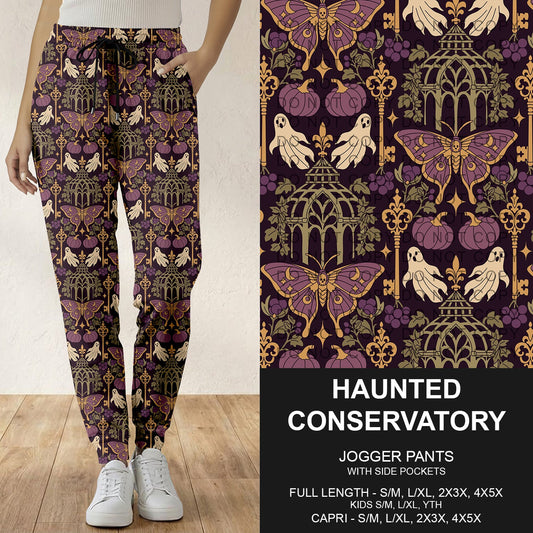B307 - Preorder Haunted Conservatory Joggers (Closes 8/02. ETA: early Oct.)