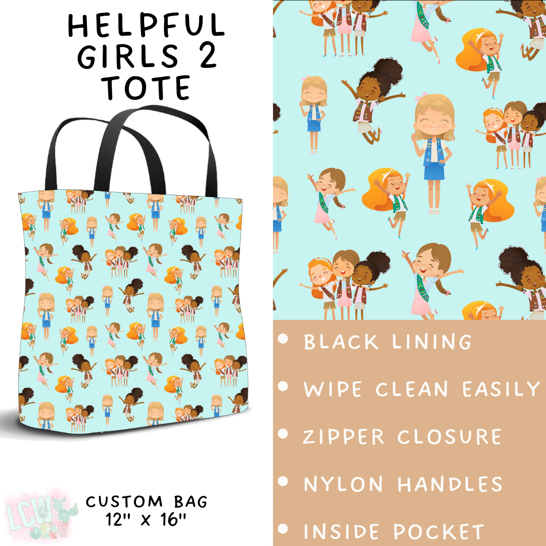 Batch #610 - Cookie Dealer 3 - Closes 11/9 - ETA early Jan - Helpful Girls 2 Tote