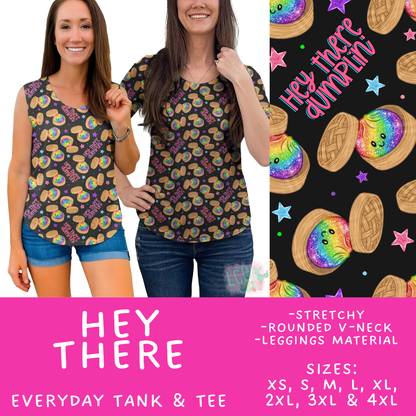 Batch #550 - Fun Run 24 - Closes 7/1 - ETA early Sept - Hey There Everyday Tank & Tee