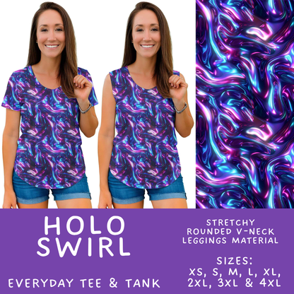 Batch #562 - Fun Run 25 - Closes 7/29 - ETA late Sept - Holo Swirl Everyday Tank & Tee