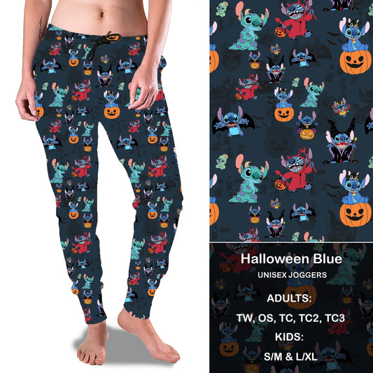 Halloween Blue - Full Joggers