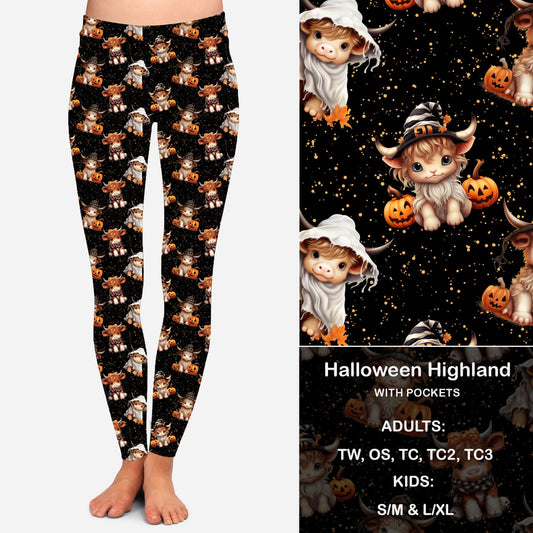 Halloween Highlands - Leggings with Pockets