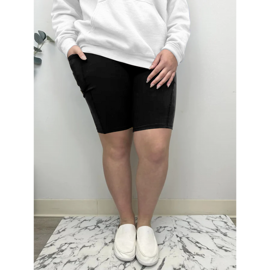 Black Bermuda Shorts w/ Pockets