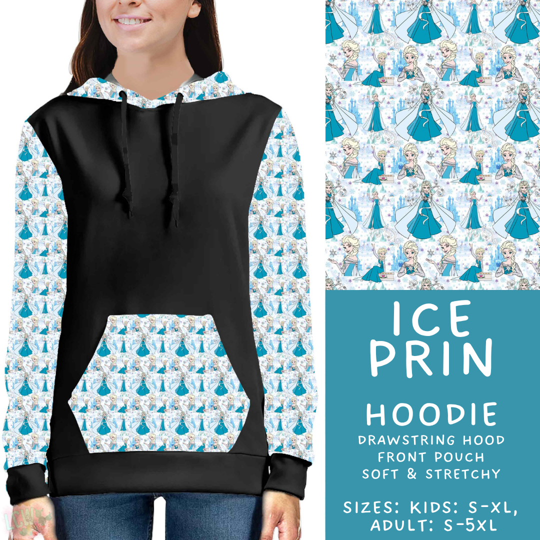 Batch #606 - Magical Character Winter - Closes 10/30 - ETA late Dec - Ice Prin Hoodie