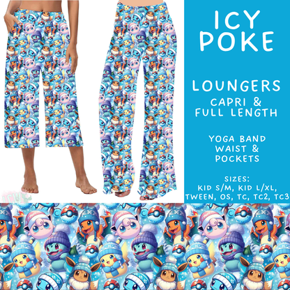 Batch #606 - Magical Character Winter - Closes 10/30 - ETA late Dec - Icy Poke Capri and Full Length Loungers