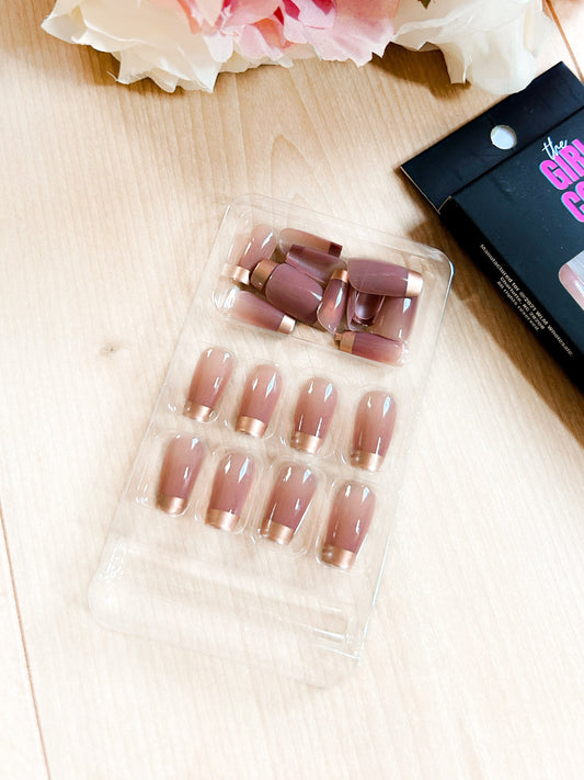 “Rose All Day” Press-On Nail Kit