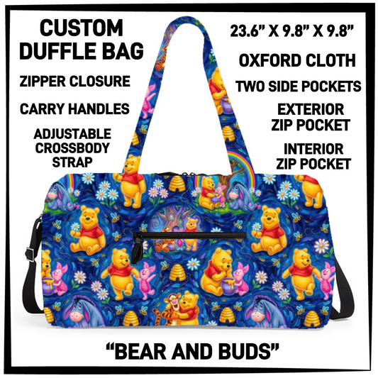 DF2B - Bear and Buds Duffel Bag - Preorder Closing 6/25 ETA: Late Aug