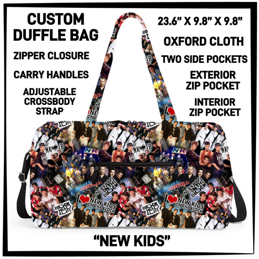 DF2B - New Kids Duffel Bag - Preorder Closing 6/25 ETA: Late Aug