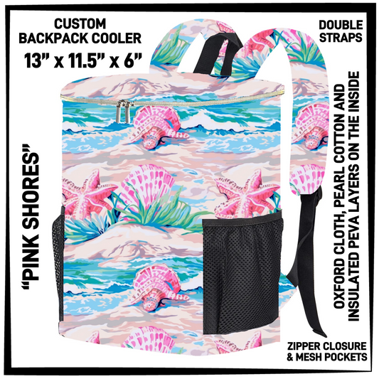 B4PK - Pink Shores Backpack Cooler - Preorder Closing 2/10 ETA: Late April