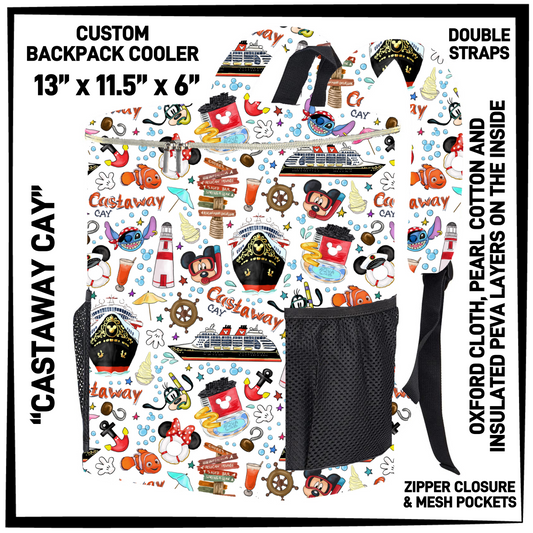 B4PK - Castaway Cay Backpack Cooler - Preorder Closing 2/10 ETA: Late April