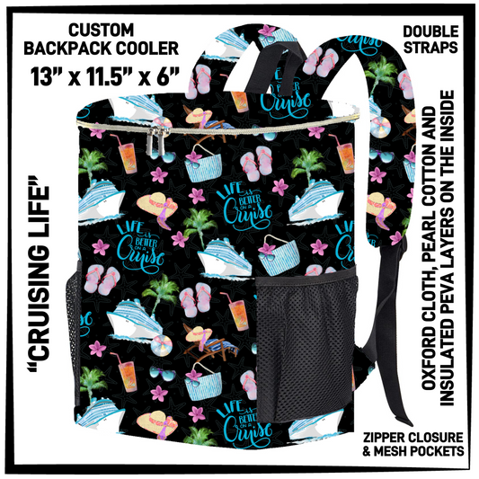 B4PK - Cruising Life Backpack Cooler - Preorder Closing 2/10 ETA: Late April