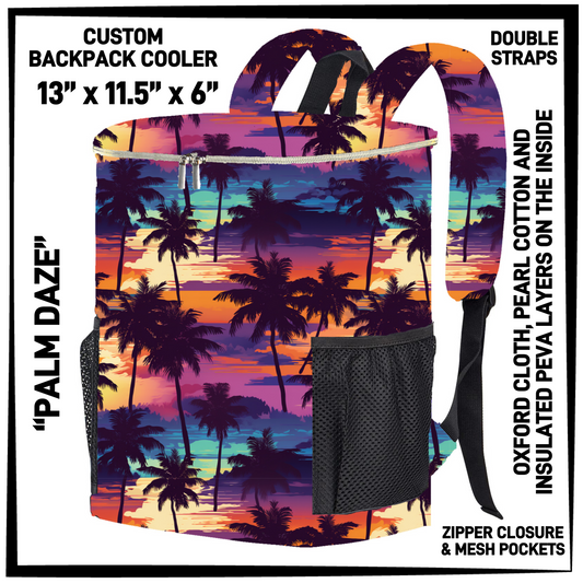B4PK - Palm Daze Backpack Cooler - Preorder Closing 2/10 ETA: Late April