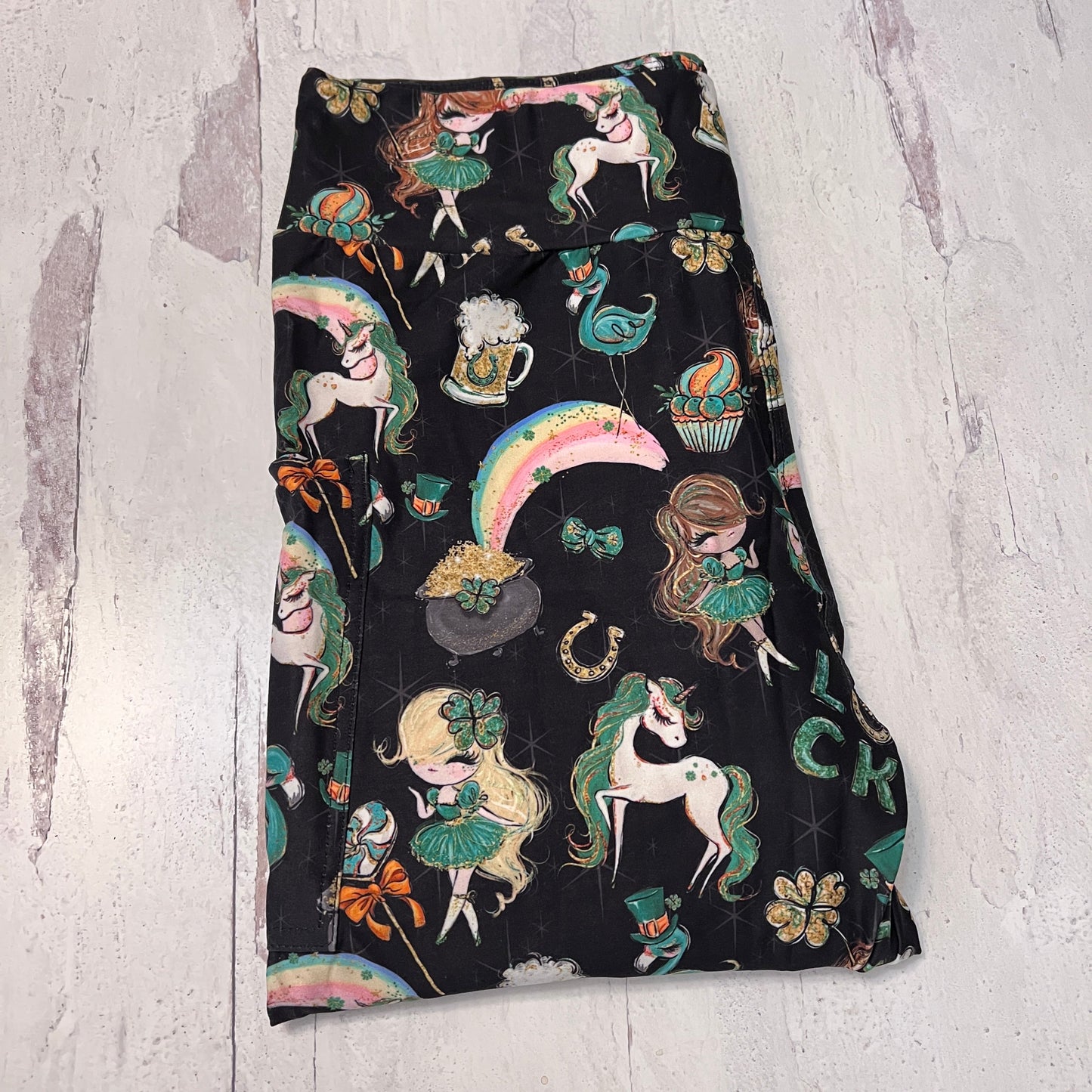 Lucky Unicorn - Leggings with Pockets