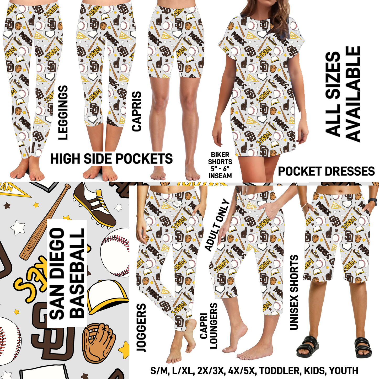 BS4B - San Diego Baseball - Preorder Closing 2/19 ETA: Early May