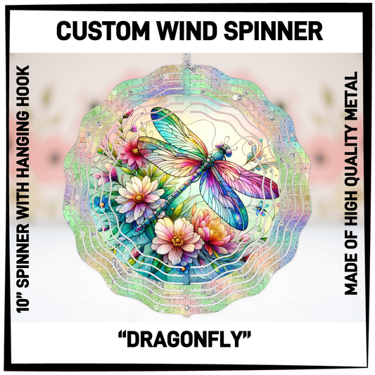 WP4S - Dragonfly Wind Spinners - Preorder Closing 2/26 ETA: Late April