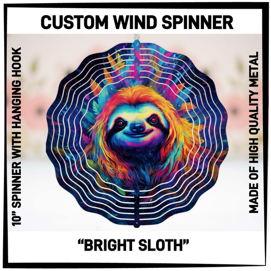 WP4S - Bright Sloth Wind Spinners - Preorder Closing 2/26 ETA: Late April