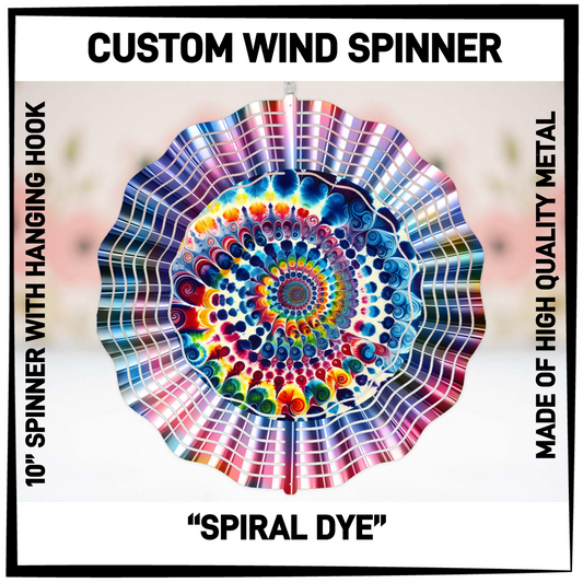 WP4S - Spiral Dye Wind Spinners - Preorder Closing 2/26 ETA: Late April