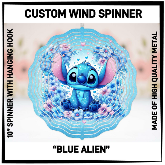 WP4S - Blue Alien Wind Spinners - Preorder Closing 2/26 ETA: Late April