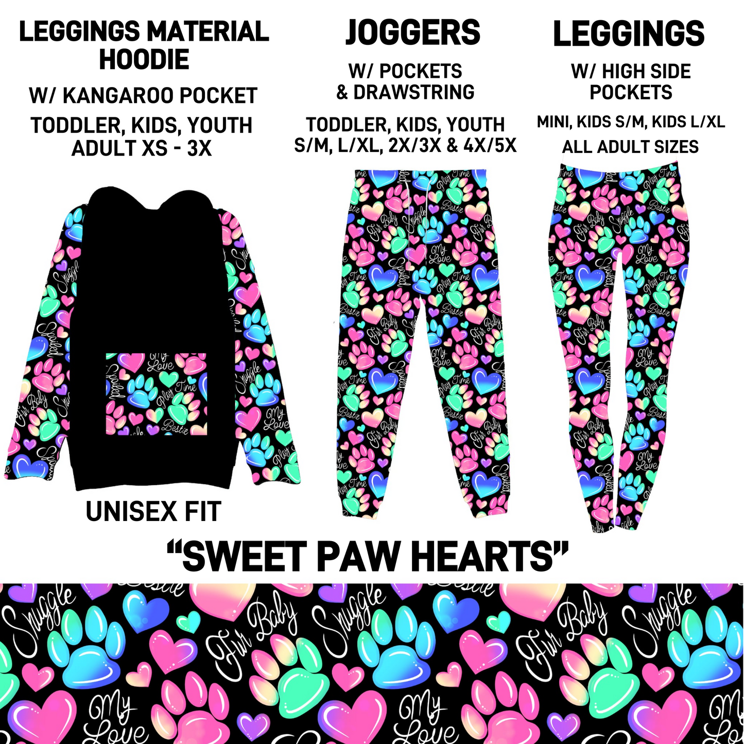 H5DE - Sweet Paw Hearts - Preorder Closing 3/3 ETA: Early May
