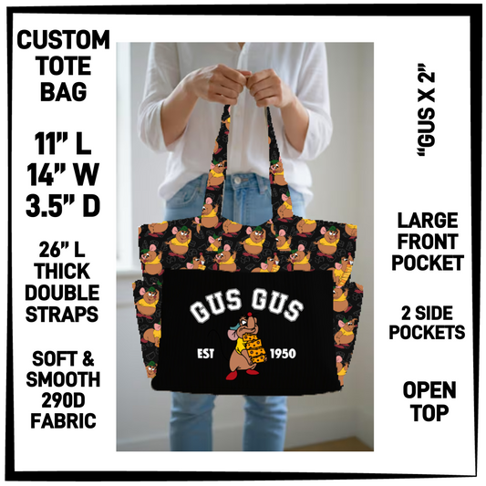 N2TB - Gus X2 Custom Tote Bag - Preorder Closing 7/22 ETA: Late Sept
