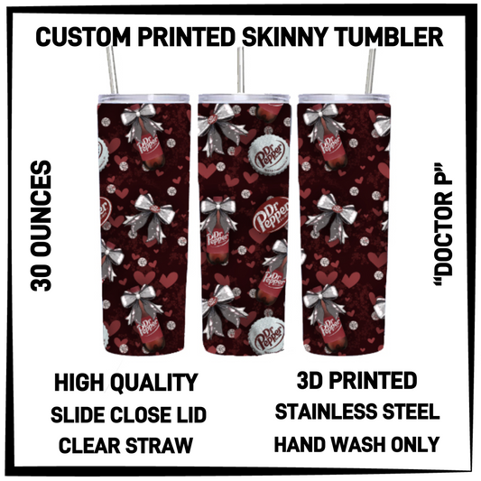 SK7T - Doctor P 30oz Skinny Tumbler - Preorder Closing 3/17 ETA: Late May