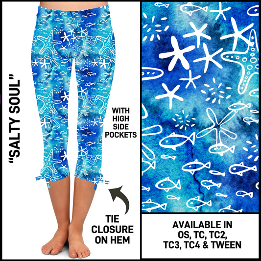 HM4T - Salty Soul Hem Tie Capris with Pockets - Preorder Closing 3/19 ETA: Late May