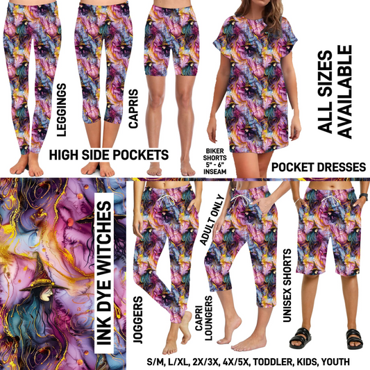 287BT - Ink Dye Witches - Preorder Closing 3/22 ETA: Late June