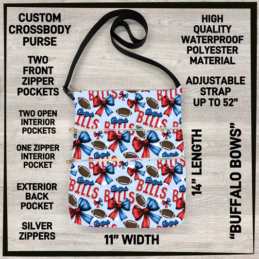 C5BU - Buffalo Bows Crossbody Purse - Preorder Closing 3/24 ETA: Late June
