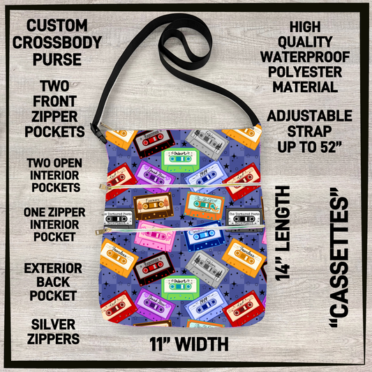 C5BU - Cassettes Crossbody Purse - Preorder Closing 3/24 ETA: Late June