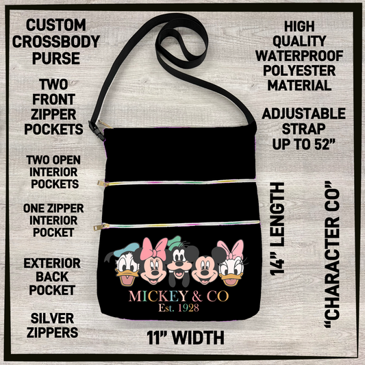 C5BU - Character Co Crossbody Purse - Preorder Closing 3/24 ETA: Late June