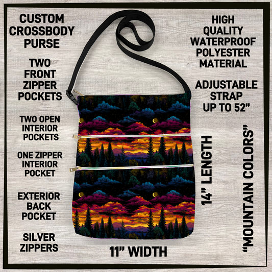 C5BU - Mountain Colors Crossbody Purse - Preorder Closing 3/24 ETA: Late June