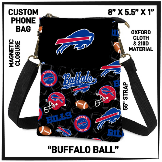 P8BG - Buffalo Ball Phone Bag - Preorder Closing 3/31 ETA: Late May