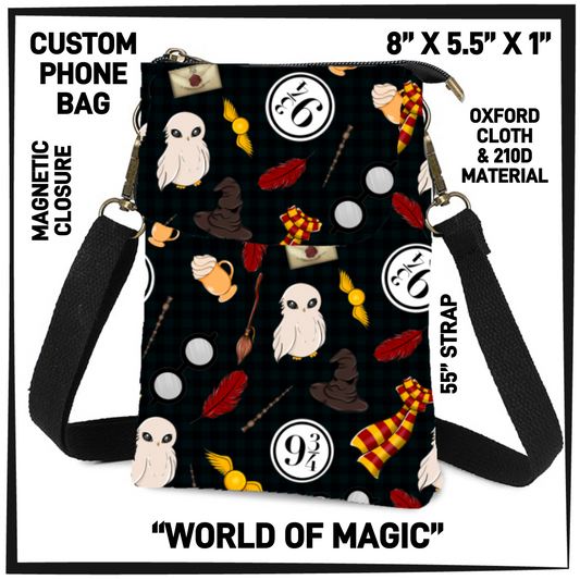 P8BG - World of Magic Phone Bag - Preorder Closing 3/31 ETA: Late May
