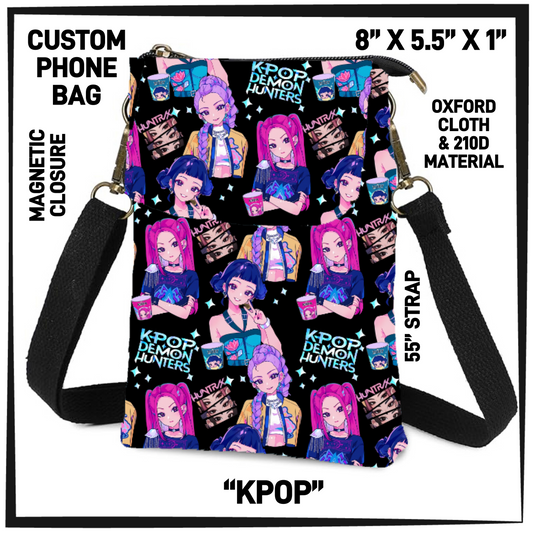 P8BG - Kpop Phone Bag - Preorder Closing 3/31 ETA: Late May