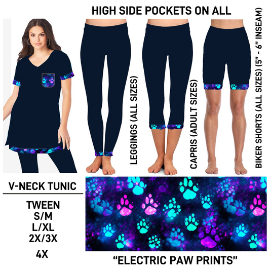 TN9S - Electric Paw Prints - Preorder Closing 4/9 ETA: Early June