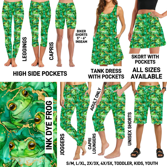 289BT - Ink Dye Frog - Preorder Closing 4/12 ETA: Mid-June