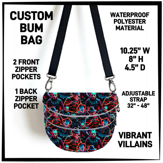 B1BM - Vibrant Villains Bum Bag - Preorder Closing 8/19 ETA: Mid-Oct