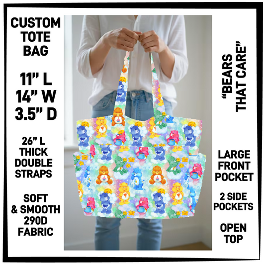 CT8B - Bears That Care Custom Tote Bag - Preorder Closing 4/23 ETA: Late June