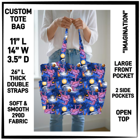 CT8B - Imagination Custom Tote Bag - Preorder Closing 4/23 ETA: Late June
