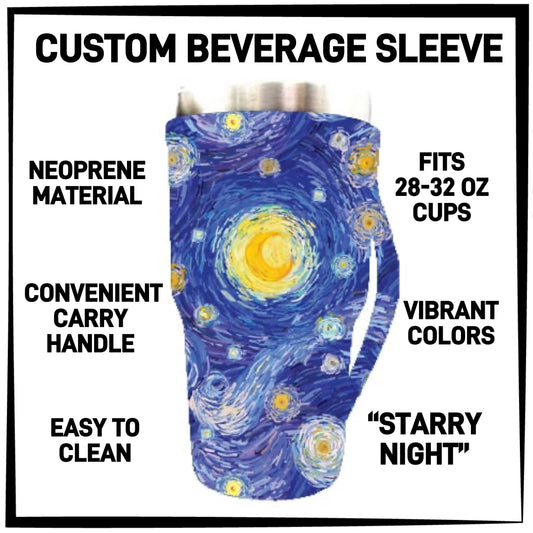 B2VG - Starry Night 28-32oz Beverage Sleeves - Preorder Closing 12/4 ETA: Mid-Jan