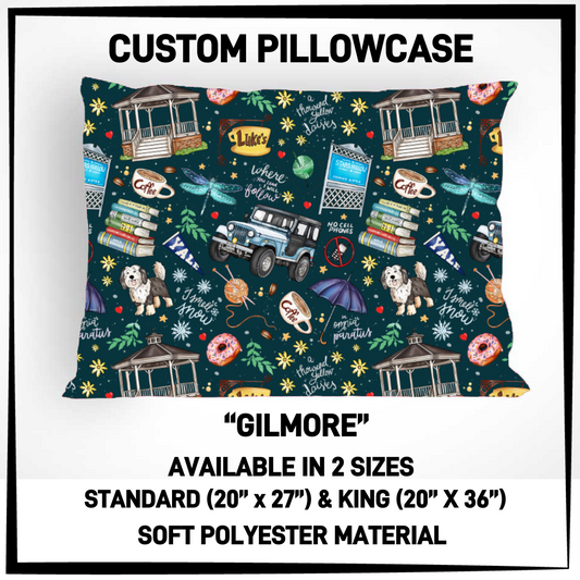 PI5C - Gilmore Pillowcase - Preorder Closing 4/30 ETA: Late June