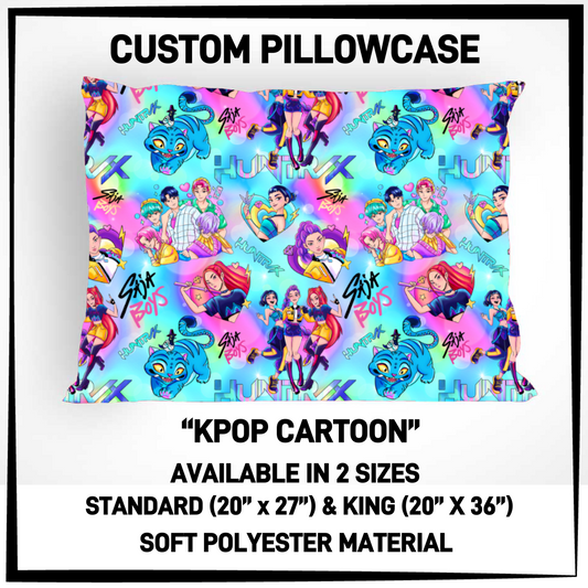 PI5C - KPop Cartoon Pillowcase - Preorder Closing 4/30 ETA: Late June