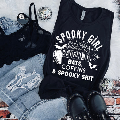 SPOOKY GIRL POWERED TANK