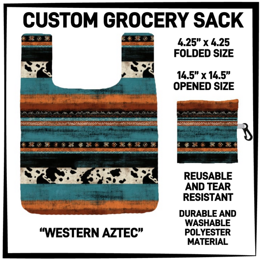 GRC4 - Western Aztec Grocery Sack - Preorder Closing 9/10 ETA: Early Dec