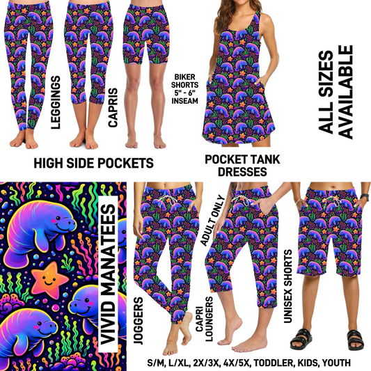 292BT - Vivid Manatees - Preorder Closing 5/10 ETA: Early July