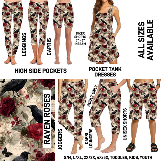 292BT - Raven Roses - Preorder Closing 5/10 ETA: Early July
