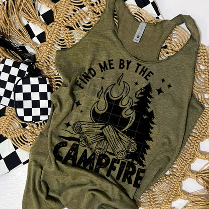 FIND ME BY THE CAMPFIRE TANK