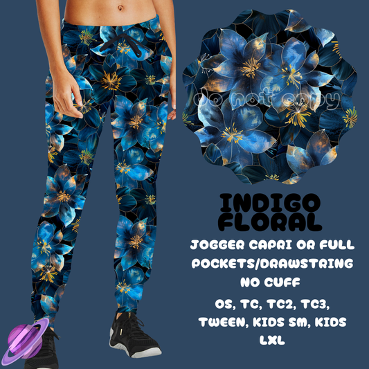 INDIGO FLORAL-FLORAL BOTTOMS PREORDER CLOSING 7/15